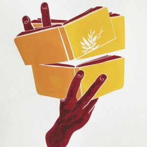 serigrafia-el-lector-calida-30_5x45_5-cms